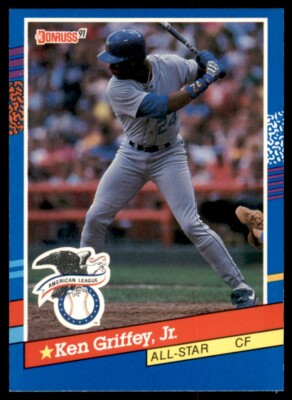 1991 Donruss Baseball Ken Griffey Jr. (E) Seattle Mariners #49