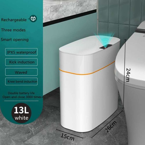 Automatic Smart Trash Can With Lid - Picture 8 of 19