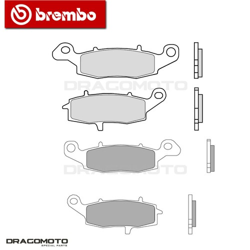SUZUKI DL V STROM 1000 2006 2007 pastiglie freno anteriori CC BREMBO Carbon c... - Picture 2 of 4