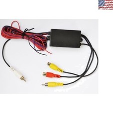 Black 3-Way Video Switcher with Automatic Return for Safety  Convenience