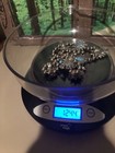 Estate find VINTAGE PEWTER & SONORAN GOLD Turquoise Squash Blossom Necklace — photo 8