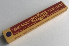 Vintage EAGLE Mirado Semaphore Mechanical Pencil Lead COPY 1.18mm NOS 4pk USA