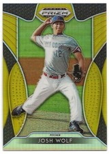 Josh Wolf 2019 Panini Prizm Draft Picks Gold Prizm /10 St. Thomas High School
