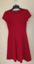 CHAPS RED DRESS  SIZE 6  NWOT