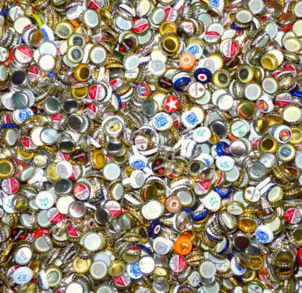 5 Kg bunte Kronkorken ca. 2500 Stück Polterabend Hochzeit Basteln Geburtstag - Bild 1 von 1
