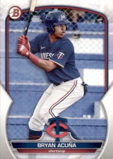 2023 BOWMAN PROSPECT MINNESOTA TWINS - BRYAN ACUNA #BP-37