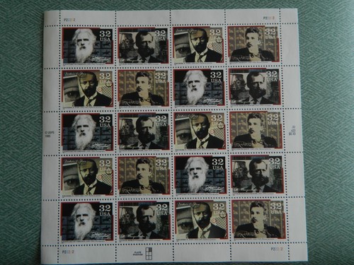 US SC# 3061-3064 Pioneers of Communication Sheet of 20 MNH FREE SHIPPING (F)