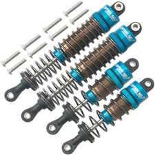 Aluminum Oil Shock Absorber For Tamiya TT-02B DT-02 DT-03 DF-02 RC Buggy Car