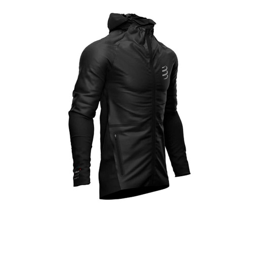 Compressport Hurricane Waterproof 25/75 Jacket Black - S