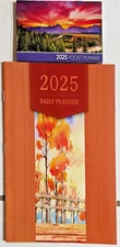 2 - 2025 Daily Planner 8" X 10"  & 2025 Pocket Planner 3.5" X 6"