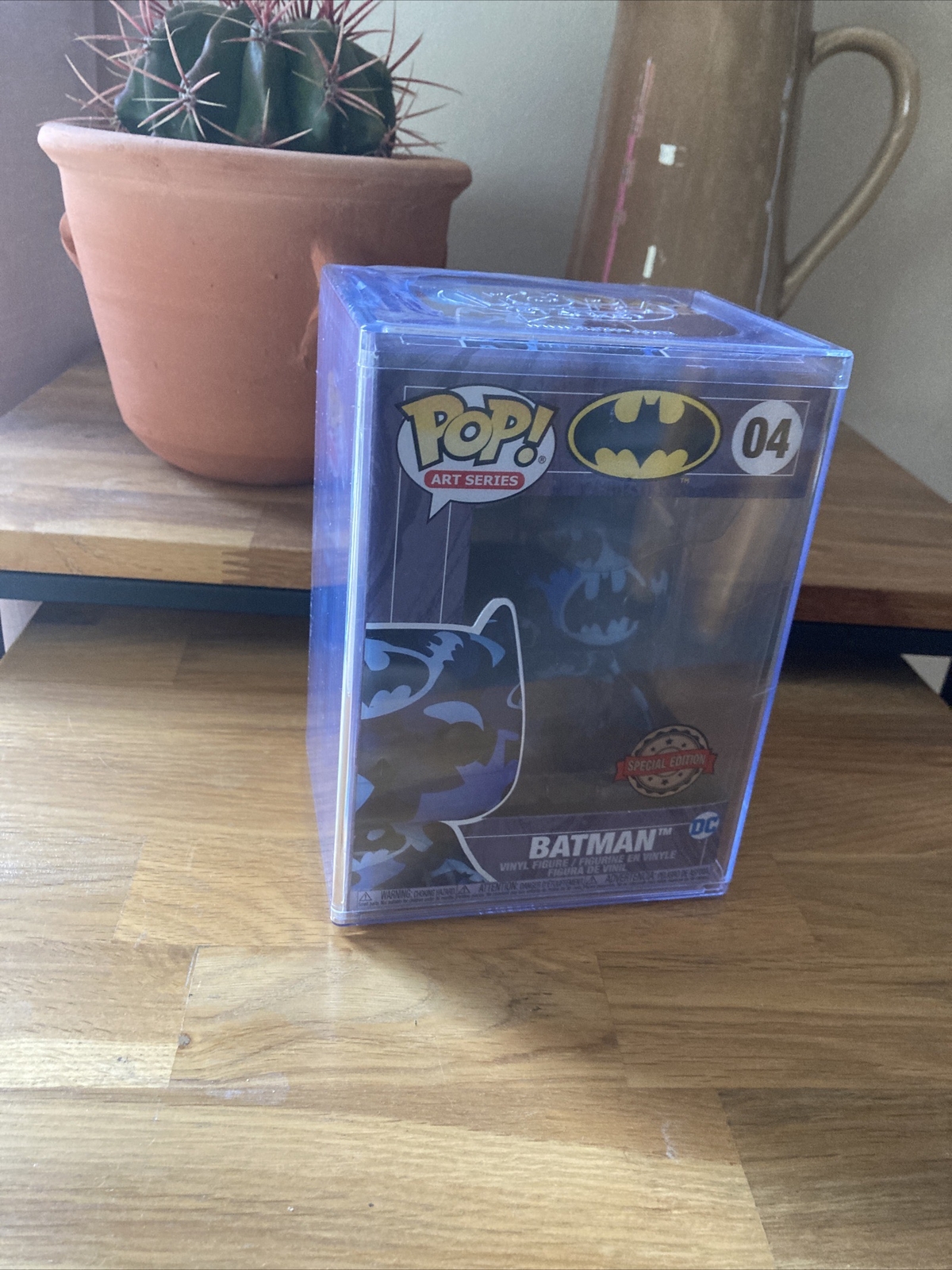Pop! Art Series 04 Batman Dark Blue Sticker Special Edition
