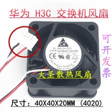 Cooling fan EFB0412HHD for Delta Ball Switchboard 40 40 20mm 0.15A 12V 3wire4pin