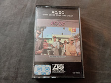 AC/DC - Dirty Deeds Done Dirt Cheap 1976 Cassette Tape