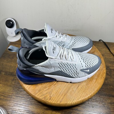 Nike Air Max 270 White Persian Violet Shoes Sneakers Men's Size 11 AH8050-107