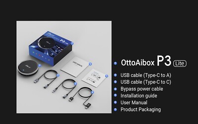 Ottocast P3 Lite 3-IN-1 Android 12 AIBox Wireless Carplay&Android