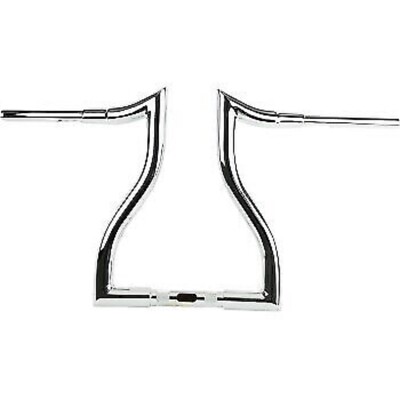 LA Choppers Chrome 14'' 1-1/2'' Hammerhead Handlebars for Harley Road Glide 15-20