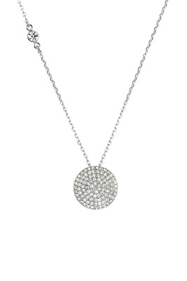 MICHAEL KORS Damen Halskette mit Anhänger MKJ4102040 silber