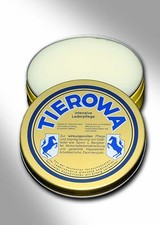 (79,50 €/1 l) TIEROWA Lederfett 100 ml farblos - Reiten - Lederpflege - Jagd