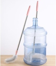 2 Pack 28" Long Bottle Brush, 3  5 Gallon Bottle Cleaner Brush, Bendable Rep...