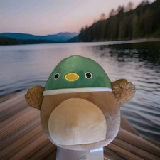 Squishmallows Avery the Mallard Duckwild Life 5 Inch Plush EUC
