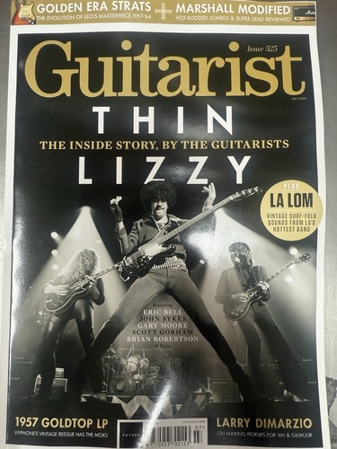 Guitarist Magazine (UK) - July 2025 - Thin Lizzy - LA LOM