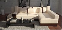 Ecksofa Sofa Couch Polster Wohnlandschaft Leder Eck Sofas Garnitur Lform Couchen