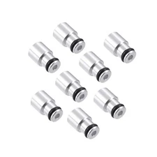  8pcs Fuel Injector Spacer Set Intake Manifold Truck Injector Replacement