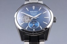 [Box, Paper] SEIKO Presage Sharp Edged Series SARJ003 Open heart Automatic Watch 6