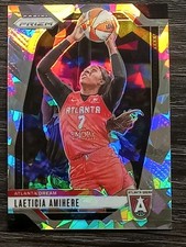2024 Panini Prizm WNBA Ice Prizms #54 Laeticia Amihere Atlanta Dream