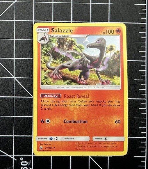 Salazzle Rare SM - Unbroken Bonds 31/214