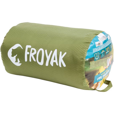 Froyak Schlafsack, Camping- Schlafsack, Hüttenschlafsack - verbindbar 2-3 Pers.