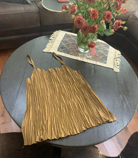 NWT Eileen Fisher Bronze Crushed Silk Cami Size S/P MSRP 158