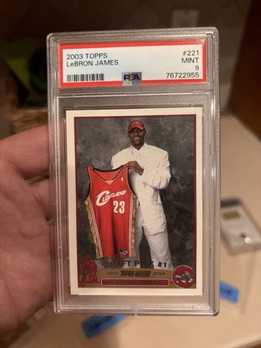 2003-04 Topps - Draft Pick LeBron James #221 (RC)