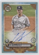 2022 Topps Gypsy Queen Blue 26/99 Clarke Schmidt #GQA-CS Auto uk2