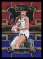 2024 Select WNBA Red and Blue Prizms #33 Kamilla Cardoso Serial #351/399