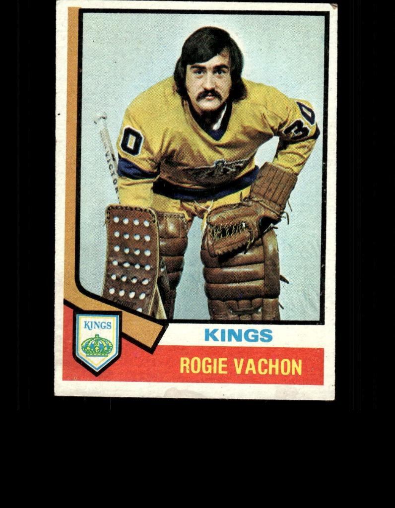 ROGIE VACHON 1974 Topps Hockey #235 B1011R5S8P97 FREE SHIPPING