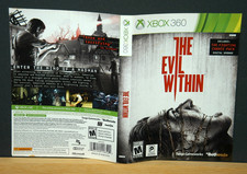 THE EVIL WITHIN  Cover Only Microsoft XBOX 360 NO GAME Authentic