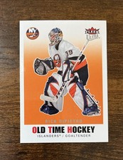 2007-08 Fleer Ultra Old Time Hockey Rick DiPietro Islanders