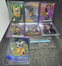 Chase Claypool 7x Lot 2020 Panini Chronicles Dynagon /49, Prizm Black Silver RC