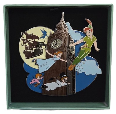 DISNEYLAND PARIS BACK TO NEVERLAND PETER PAN BIG BEN WENDY TINKER