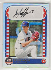 2025 USA Baseball Stars and Stripes 15U National Team Signatures Holo #10 Griffi