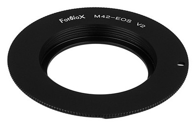 Fotodiox Lens Mount Adapter - M42 Type 2 Screw Mount SLR Lens to Canon EOS (E...