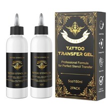 Tattoo Stencil Transfer Gel, 2PCS 5oz/Bottle Professional Tattoo Application Sol