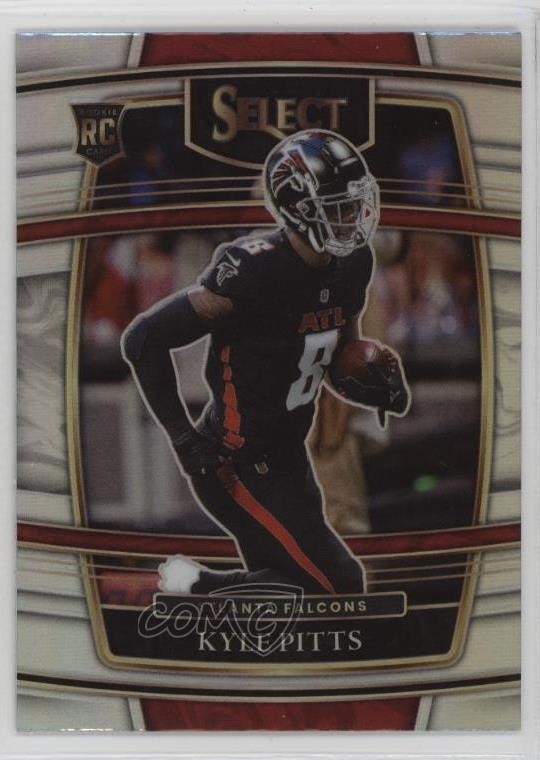 2021 Panini Select Concourse Silver Prizm Kyle Pitts #46 04yp