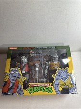 NECA Teenage Mutant Ninja Turtles TMNT Super Bebop and Mighty Rocksteady Figure