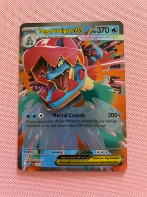 Mega Feraligatr ex 036 Me: Mega Evolution Promo Holo - Englisch - Pokemon TCG