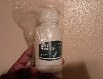 DTF Pigment Printing Ink   Cyan   250 ml