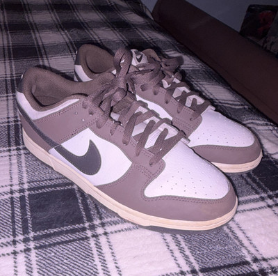 Nike Dunk Low Next Nature Baroque Brown Leather Lace Up Men s HF4292-200