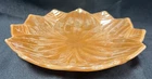 Peach Luster VTG Anchor Hocking Lotus Plate 8.25 Wide Salad Plate Made In USA