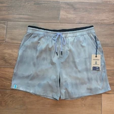 Chubbies Shorts Mens Extra Large Grey The Cloud Break Running Gym Training